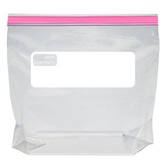 Amazon Basics quart bags pack in a 150-count bundle for bulk use.
