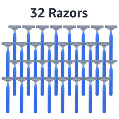 Amazon Basics lubricating strip close-up showing comfort and glide