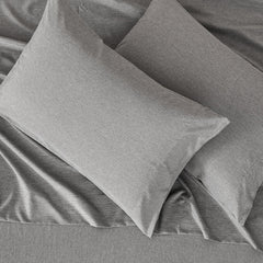 Amazon Basics flat sheet 90x102 provides ample drape for cozy layering
