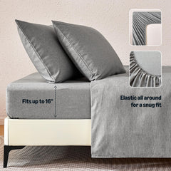 Amazon Basics pillowcases 20x30 deliver smoothness and easy care