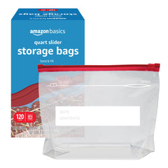 Amazon Basics 120-count set ideal for bulk storage and meal prep