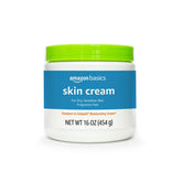 Amazon Basics Ultra Moisturizing Skin Cream jar ideal for daily dry skin nourishment.