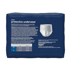 Amazon Basics unisex overnight underwear moisture control for skin comfort.