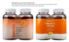 Amazon Basics Vitamin C Gummies two per serving support daily vitamin routine