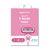 Amazon Basics razor handle compatibility shows easy switching for flexible grooming