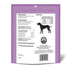 Solimo jerky pieces demonstrate versatile bite sizes for training treats