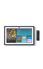 Amazon Echo Show 15 front view for kitchen tasks.