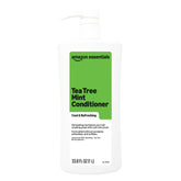 Amazon Essentials Tea Tree Mint conditioner bottle pour for cooling hydration and daily conditioning.