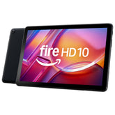 Amazon Fire HD 10 display shows vivid Full HD colors for streaming