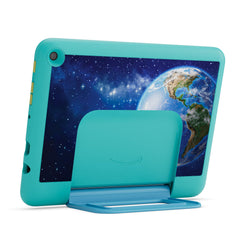 Amazon Fire HD 8 Kids Pro with case in use by a child during study