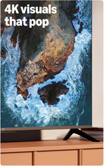 Amazon Fire TV 50-inch 4K display delivering bright, crisp visuals