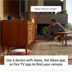 Amazon Fire TV Remote Pro backlit buttons ease use in dim rooms.