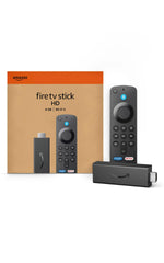 Amazon Fire TV Stick HD remote image showing quick streaming access