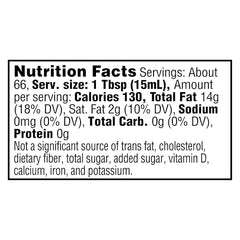 Pour-spout open bottle of Amazon Grocery avocado oil for sautéing