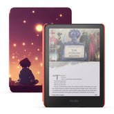 Amazon Kindle Colorsoft Kids front cover view, showcasing kid-friendly design for easy reading.