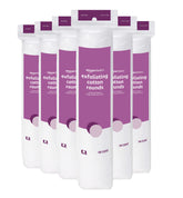 Amazon Basics Exfoliating Cotton Round 6-pack packaging for bulk restocking
