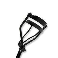 Amazon Basics Eyelash Curler in use demonstrates quick, even curl before mascara