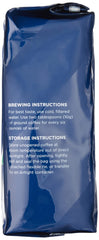 Amazon Fresh medium roast coffee bag emphasizes balanced flavor profile.