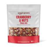 Amazon Grocery Cranberry & Nuts Trail Mix 40oz bag with almonds and cashews for snacking