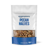Amazon Grocery pecan halves 8oz bag for baking and snacking