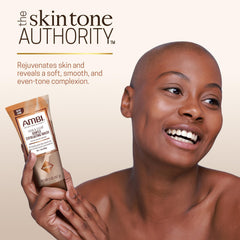 Ambi Even & Clear contains jojoba microbeads for smoothing skin texture safely.