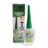 Amen Beauty On Nails bottle-pour showing controlled dispensing for easy application