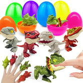 AMENON dinosaurs inside Easter eggs for interactive holiday play.