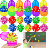 AMENON filled Easter eggs with suction cups for colorful hunts and tactile play.