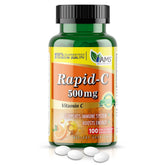 America Medic Rapid-C 500mg tablets pack for daily immune support.