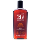 American Crew Daily Cleanser bottle front showing vegan formula and citrus mint fragrance.