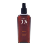 American Crew Grooming Spray on damp hair for flexible hold
