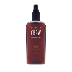 American Crew Grooming Spray on damp hair for flexible hold
