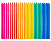 American Greetings birthday candles, 24-count, colorful display for cake decoration and celebration
