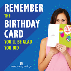 American Greetings multicolored candle set brightens desserts for parties and occasions
