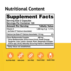 American Health Ester-C capsules ready for daily immune support.