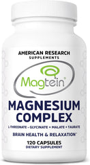American Research Supplements Magnesium L-Threonate bottle pouring for daily balance.