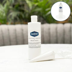 AmeriColor Bright White royal icing coloring for vibrant, even shades