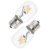 AMI PARTS 8206232A microwave light bulb illuminating the Whirlpool oven interior