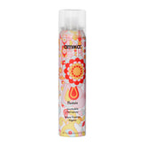 Amika Fluxus Touchable Hairspray bottle offering flexible hold without stickiness.