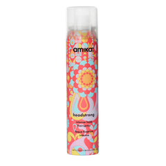 Amika Headstrong bottle pour shows easy control for quick styling.