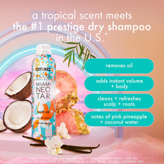 Amika Miami Nectar Perk Up spray nozzle shown for precise application.