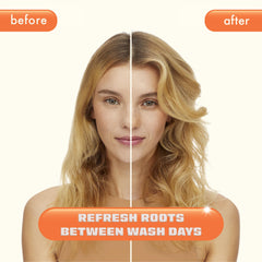Amika Perk Up Ultra oil control bottle keeps strands feeling clean longer