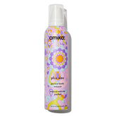 Amika Plus Size Perfect Body Hair Mousse bottle provides instant fullness for lifted hair.