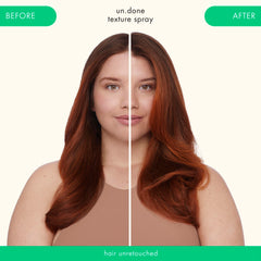 amika un.done matte finish spray smooths shine for a modern matte texture
