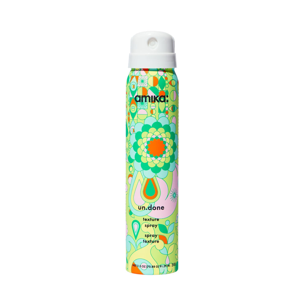 amika un.done volume spray bottle pour delivers instant lift for a voluminous look