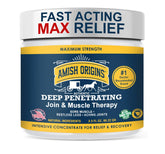 Amish Origins Pain Relief Ointment 3.5 oz eases joints and muscles.