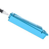 Amonior sharps container compact-design for discreet home use and storage.