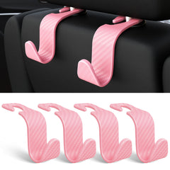 Amooca headrest hook with universal fit keeps purses off seats