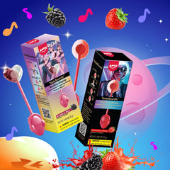 Amos Individually Wrapped Lollipops ensure freshness and easy sharing.