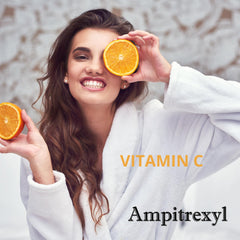 Ampitrexyl Plus capsules designed for easy daily immune support.